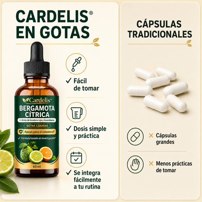 Cardelis® – Colesterol en equilibrio, corazón más cuidado.