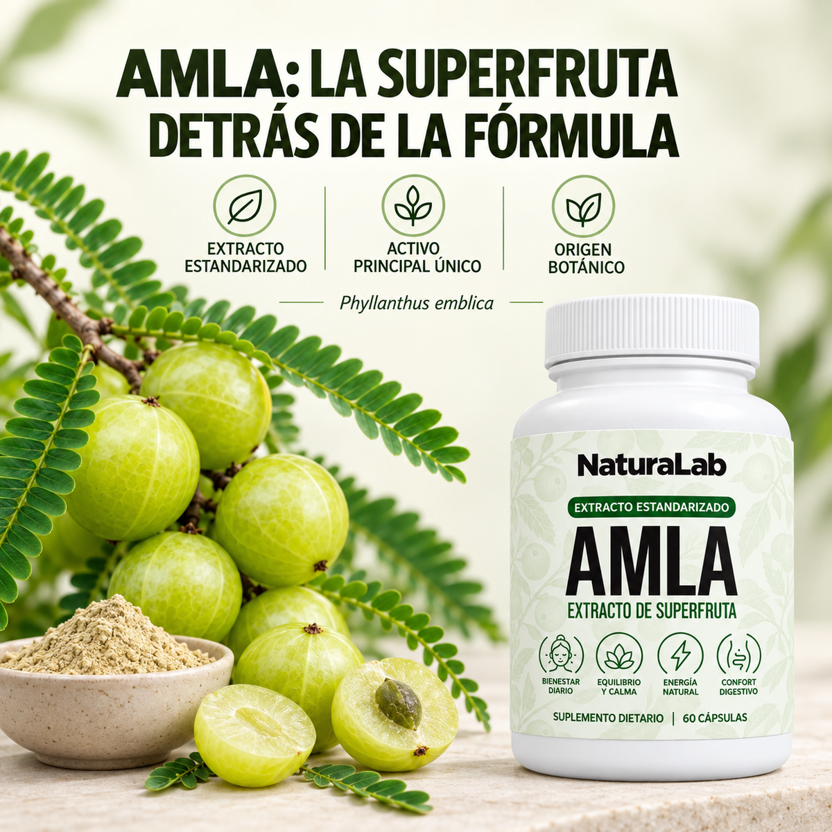AMLA® – Más energía, menos hinchazón y una mente más clara.