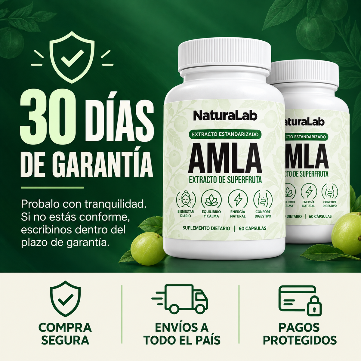 AMLA® – Más energía, menos hinchazón y una mente más clara.